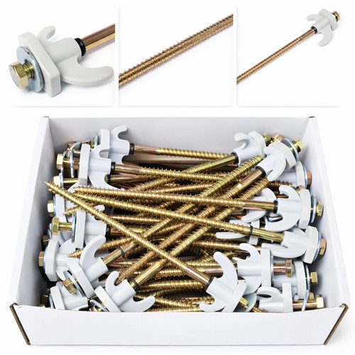 50x heavy duty spiral screw - heavy,