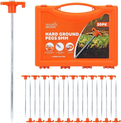 Pack metal tent pegs heavy - pack,