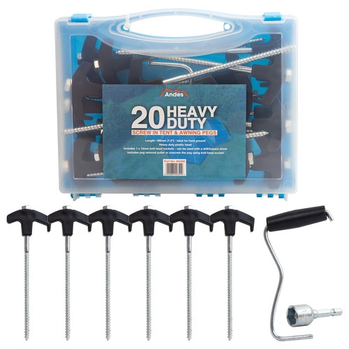 Andes screw threaded heavy - screw, in