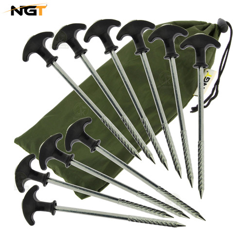 Ngt bivvy pegs heavy - pegs, duty