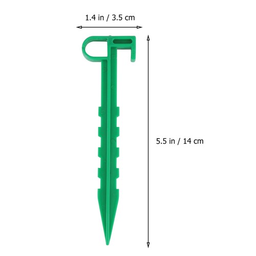 Durable plastic tent pegs - durable,