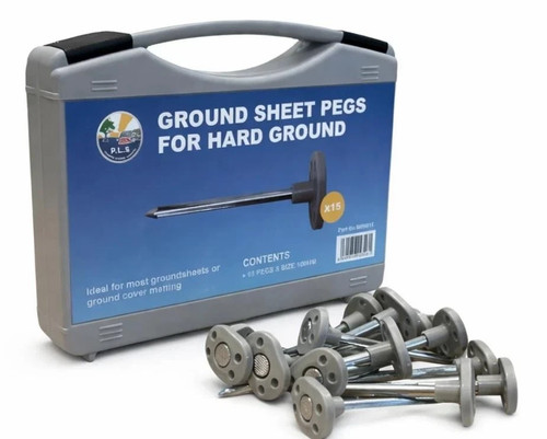 Groundsheet pegs tent - 15, x