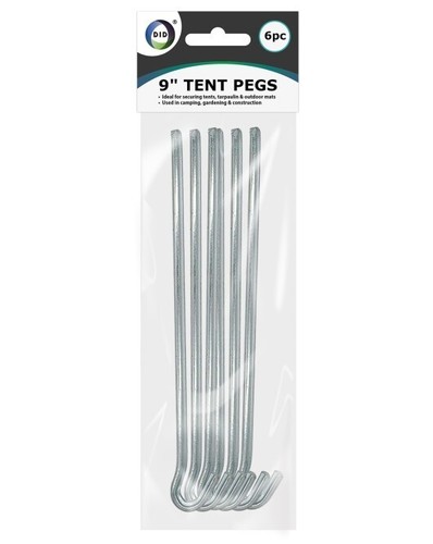 Heavy duty steel tent peg - tent,