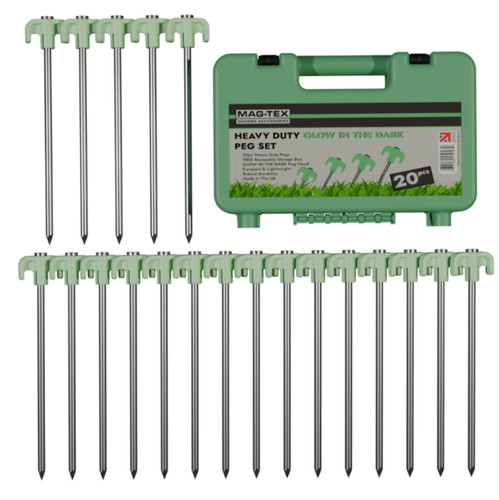 Pegs heavy duty glow in - duty,
