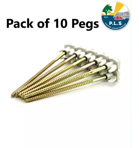 Rock tent pegs screw in - rock,