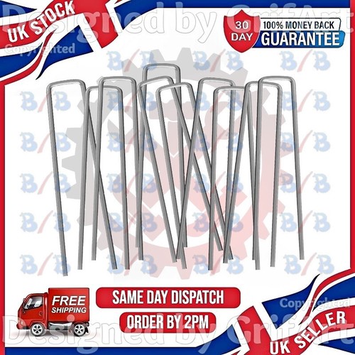 Weed control fabric pins - control,