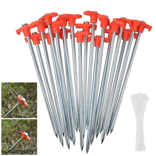 20pcs heavy duty - hard, ground