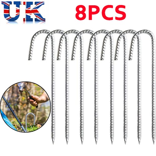 Steel tent pegs - steel, duty