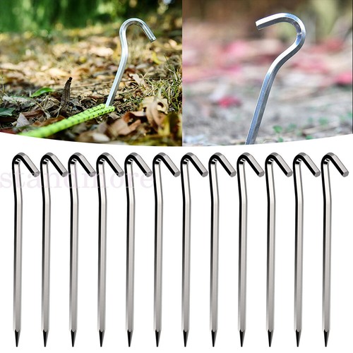24pcs 6mm 180mm tent - x, pegs
