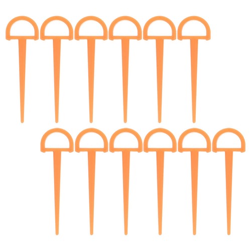 Reusable plastic tent stakes - plastic,